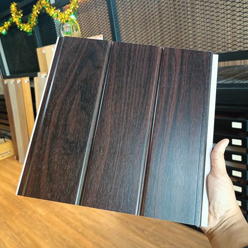 NorthWood PVC ceiling panel NW302 Dark Walnut (sample)