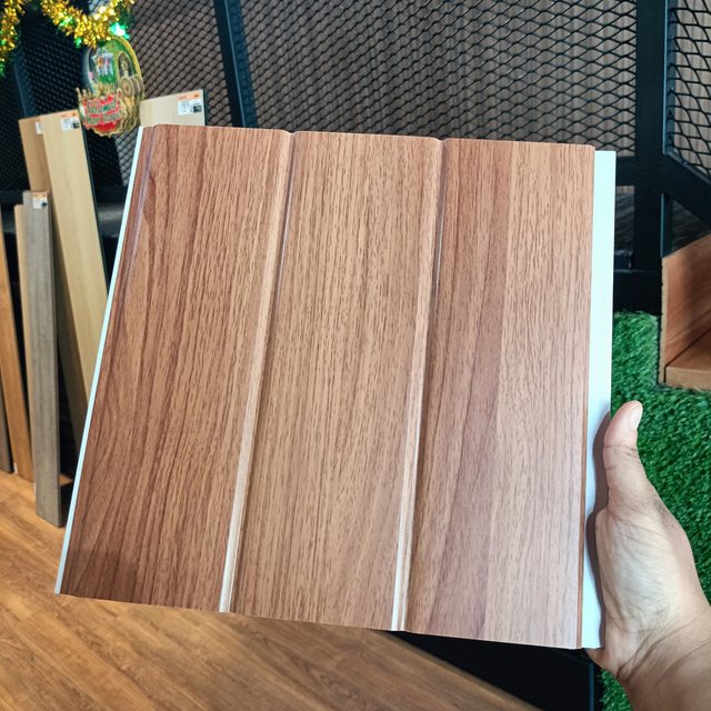NorthWood PVC ceiling panel NW304 Teak (sample)