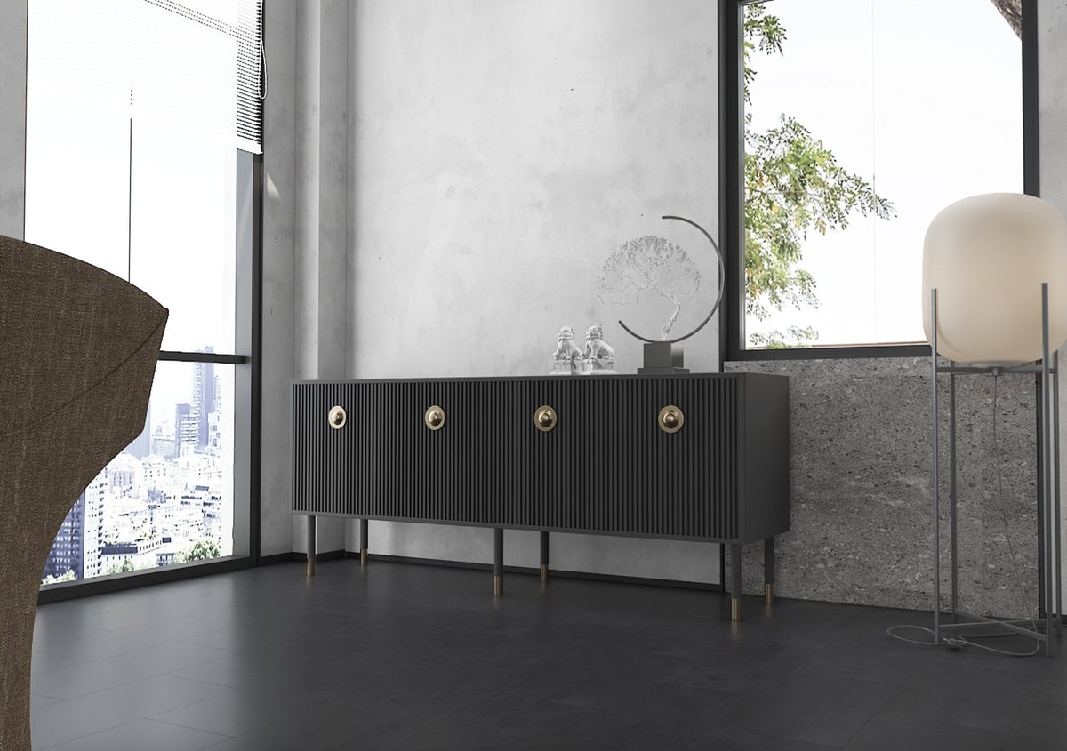 SPC Stone 5.0 mm in E513 Chromite, living area floor (catalogue image)